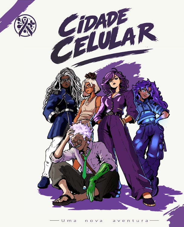 Capa do livro Cidade Celular — Uma nova aventura